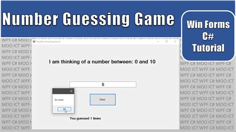 MOO A Number Guessing Game.